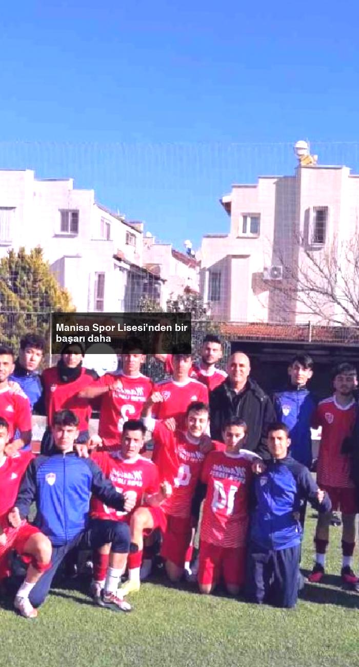 Manisa Spor Lisesi’nden bir başarı daha