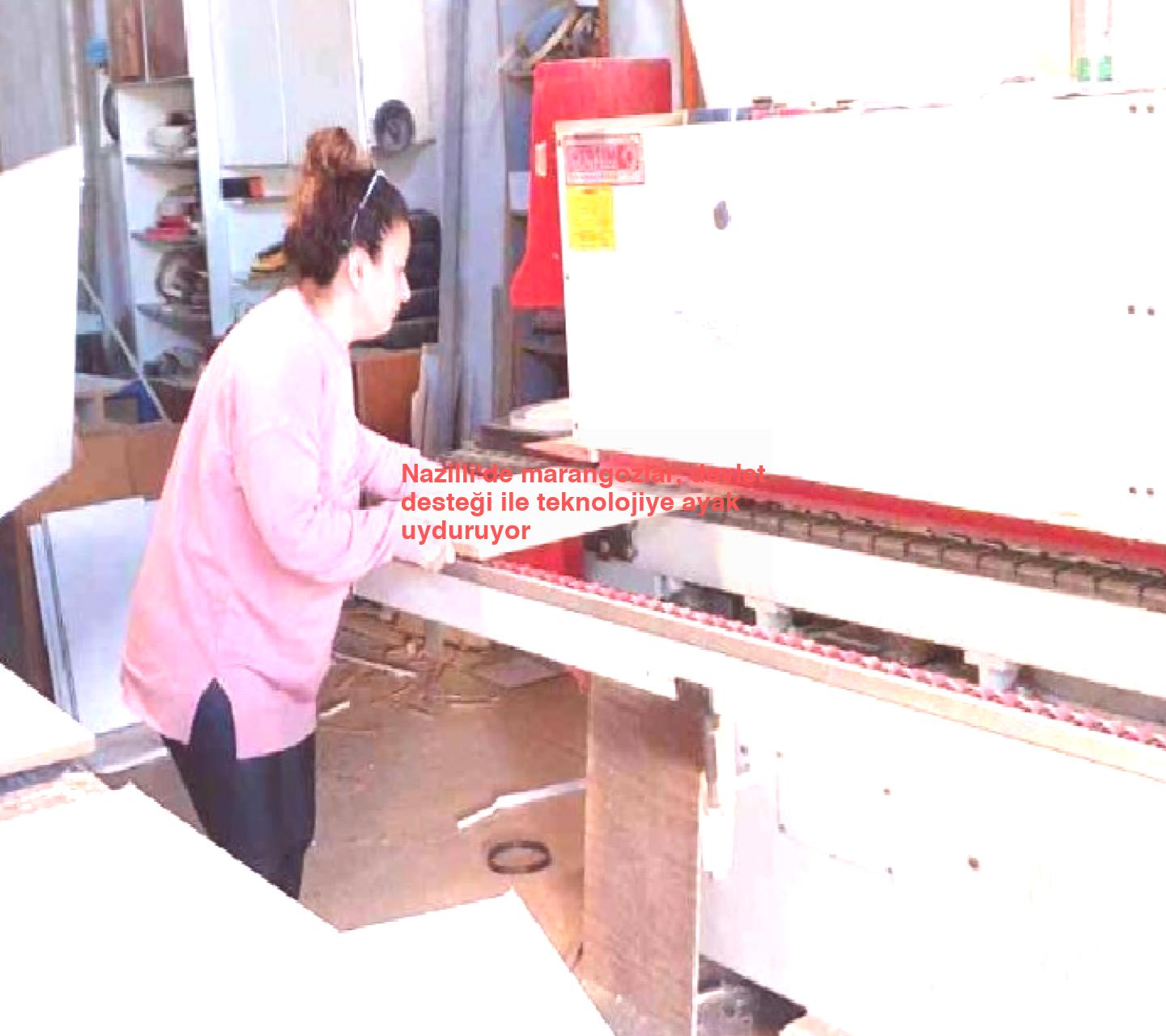 Nazilli’de marangozlar, devlet desteği ile teknolojiye ayak uyduruyor