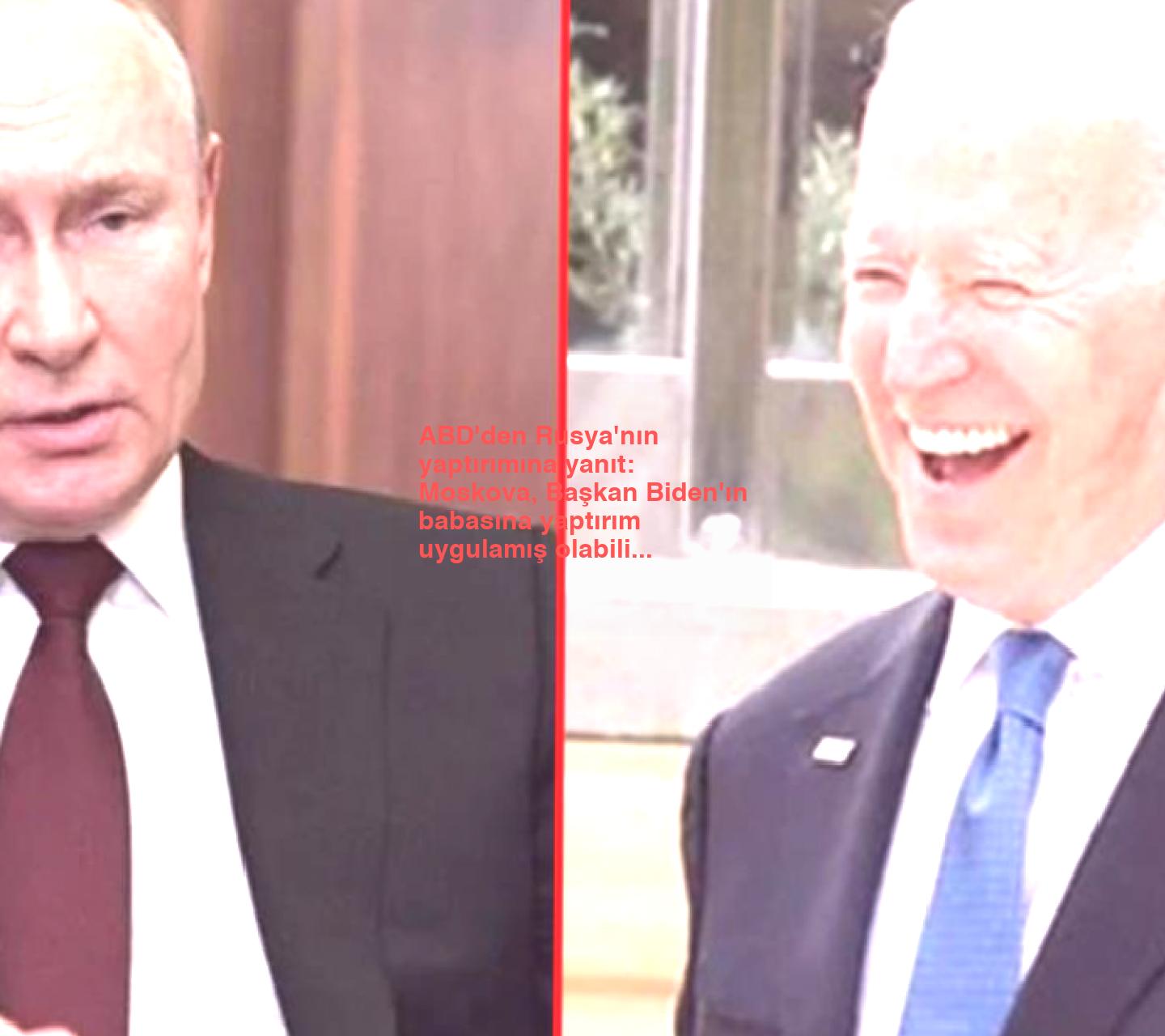 ABD’den Rusya’nın yaptırımına yanıt: Moskova, Başkan Biden’ın babasına yaptırım uygulamış olabilir