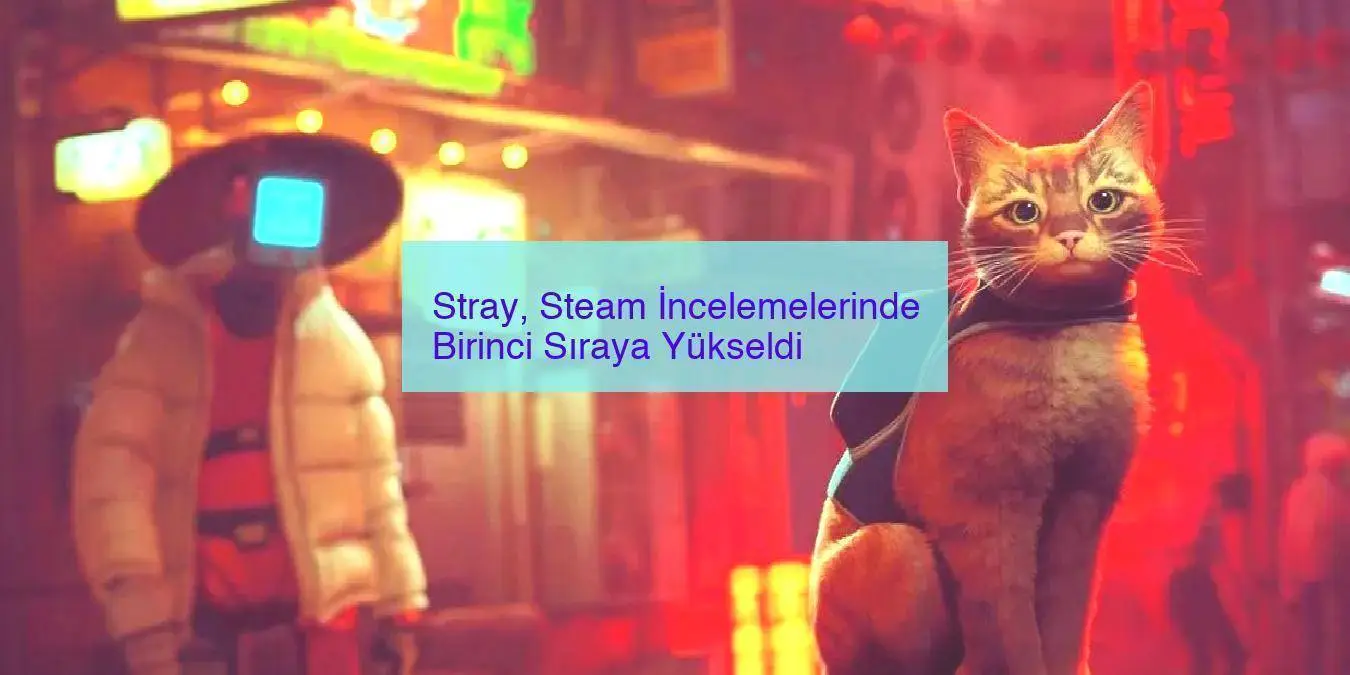 Stray, Steam İncelemelerinde Birinci Sıraya Yükseldi