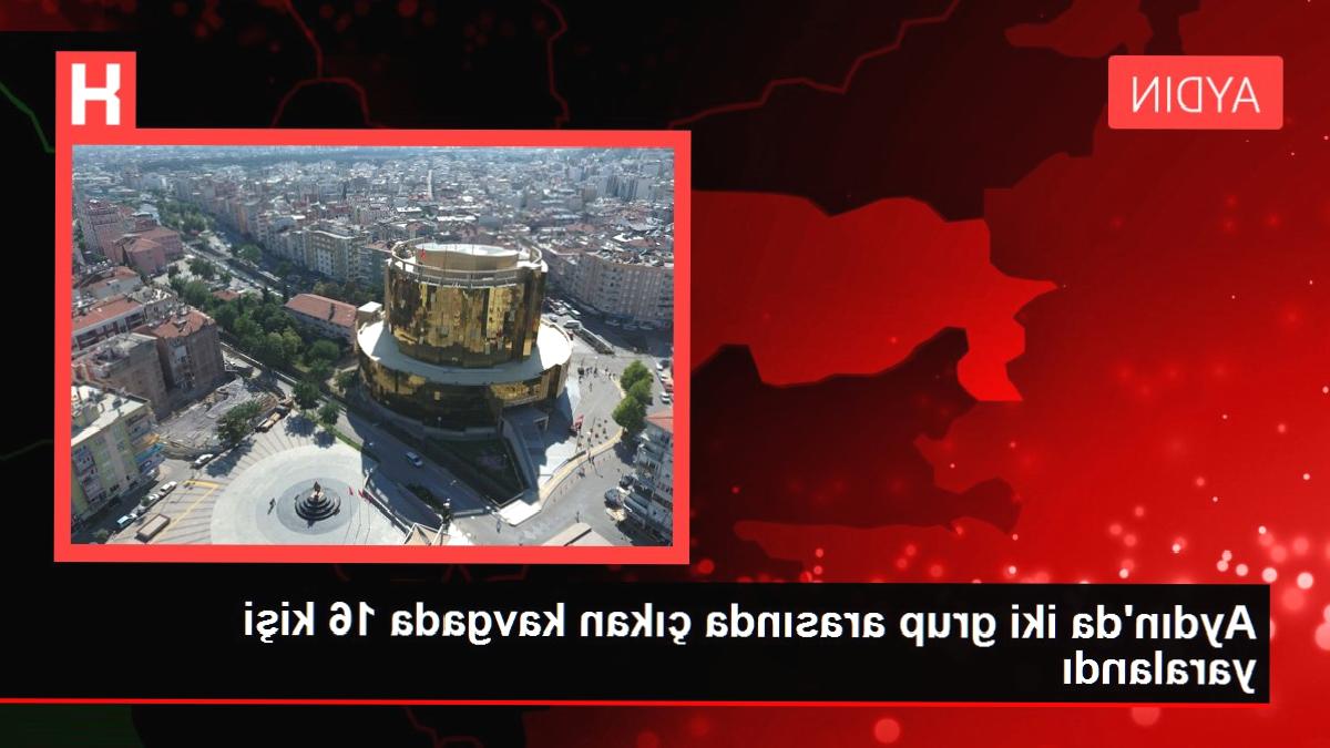 Aydın haber… Aydın’da iki grup arasında çıkan kavgada 16 kişi yaralandı